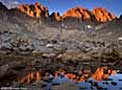 Connecticut Photography, red rocks reflection